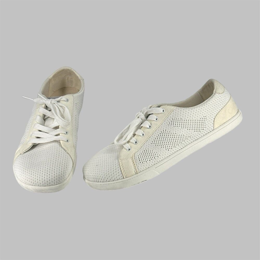 Xero Shoes Dillon Womens Size 9 White Knit Minimalist Barefoot Lace Up